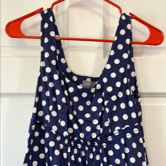 Anthropologie Vanessa Virginia Baby Doll Style Polka Dot Mini Dress - Size 4 - Picture 4 of 16